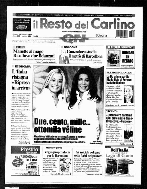 Il Resto del Carlino : giornale dell'Emilia